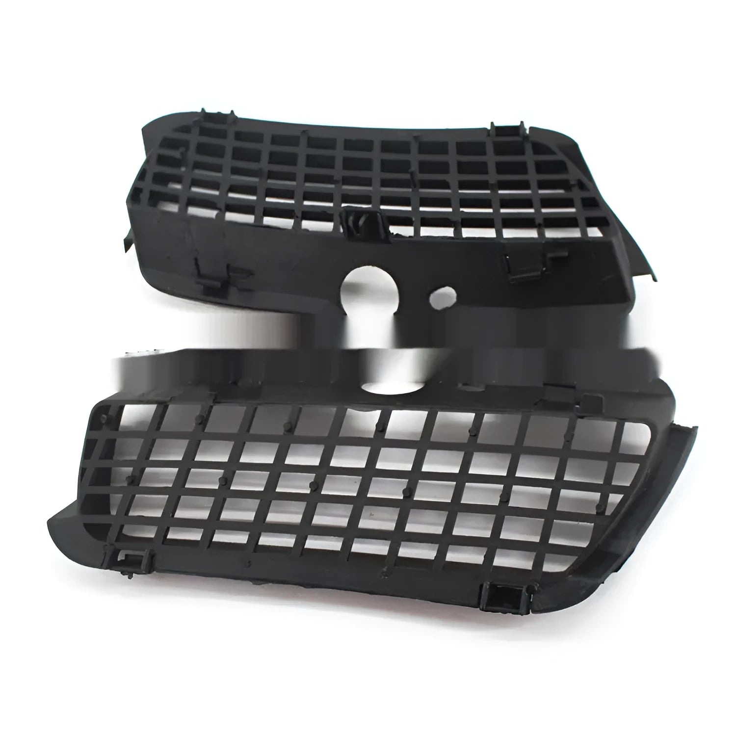 Black ABS plastic fog light covers for Volkswagen Golf 3 front bumper lower grille