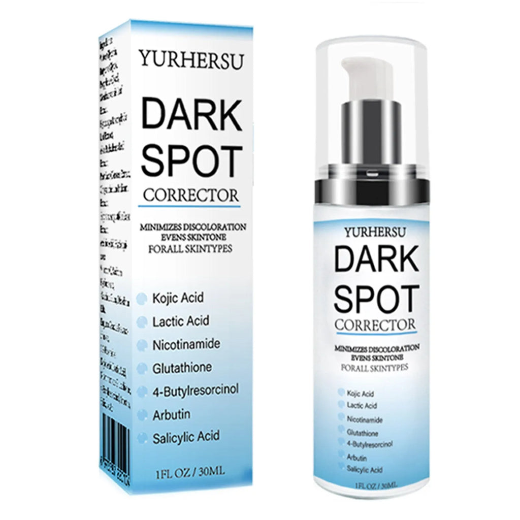 30ml spot lightening essence glass bottle with dropper applicator for skincare treatment
