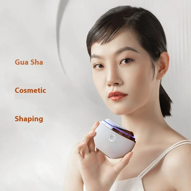 French pattern design household IPL and microcurrent beauty device with Type-C charging port
