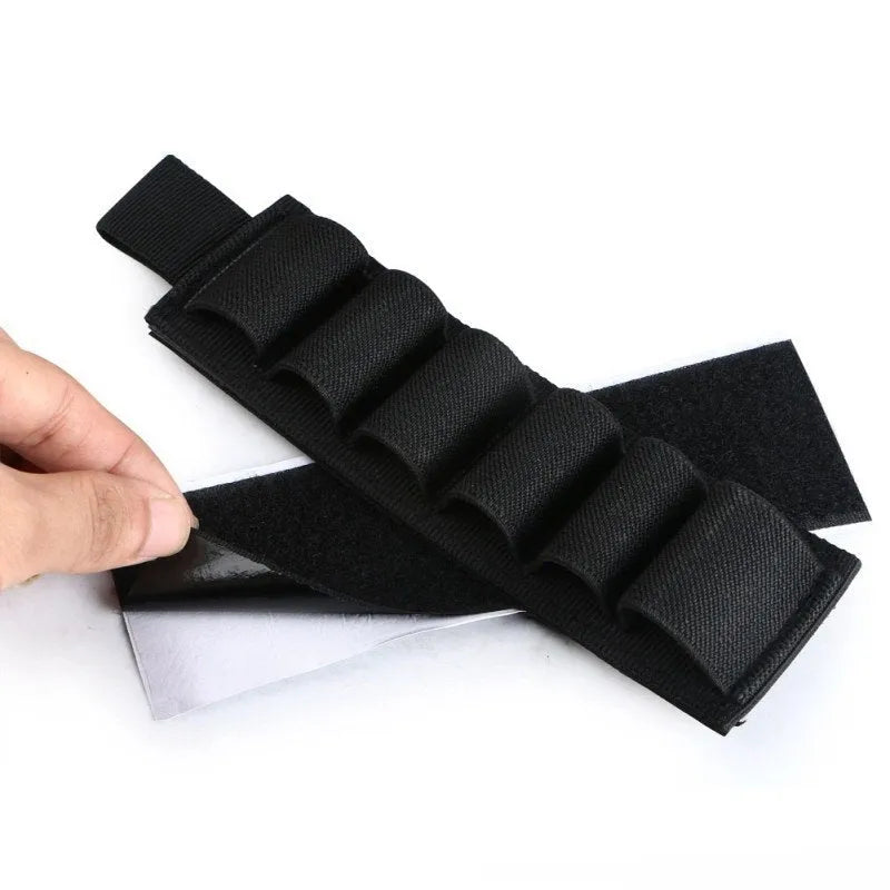 6-hole tactical storage sticker in 1000D nylon measuring 5 by 16.5 centimetres