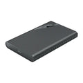 2521U3 black ABS plastic 2.5-inch USB 3.0 external hard drive enclosure with data cable