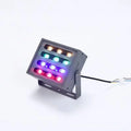 Outdoor LED Rainbow Tree Lamp spotlight with aluminium alloy shell for landscape colour projection.