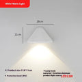 12W black or white waterproof LED door spotlight for indoor and outdoor wall lighting, 3000K/4000K/6000K