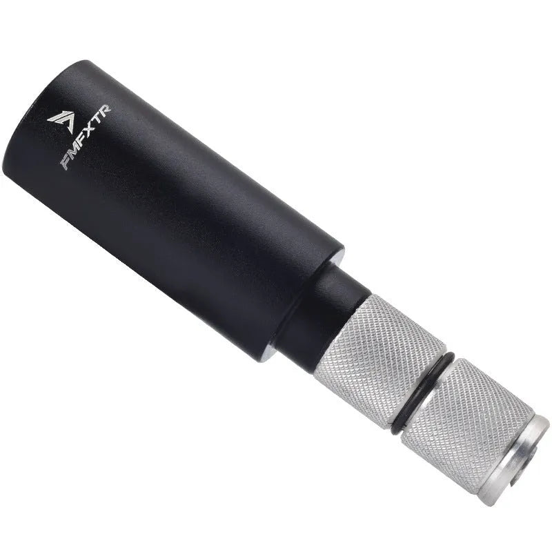 Aluminium alloy folding bicycle handlebar extender pair with 15-20mm adjustment range
