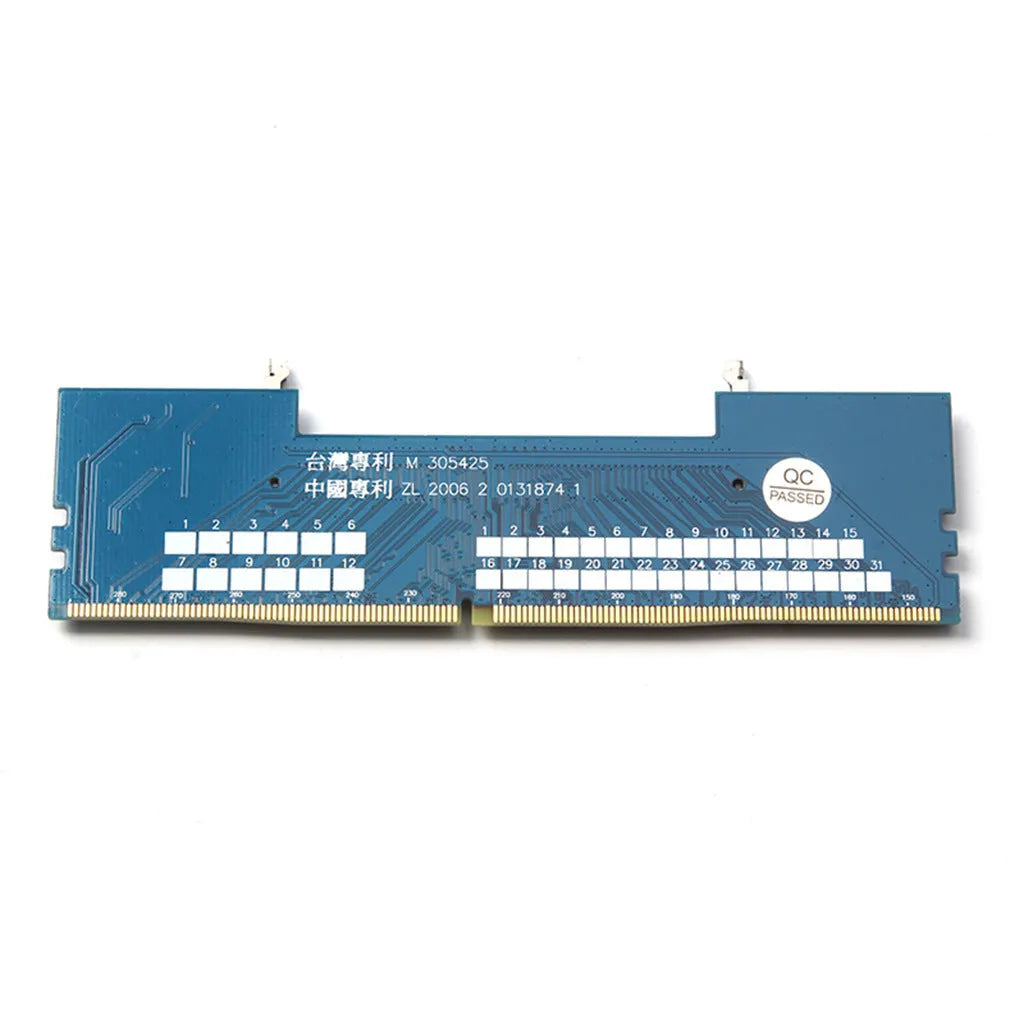 DDR4 laptop to desktop memory adapter card converting SODIMM to DIMM slots