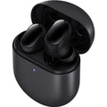 Obsidian black wireless Bluetooth in-ear headset with monoaural design on a grey background.