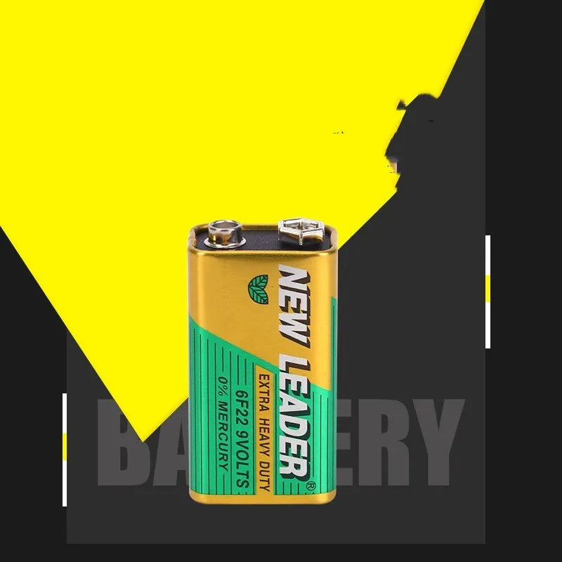 Xinlida 9V 6F22 alkaline battery for remote controllers and wireless microphones.
