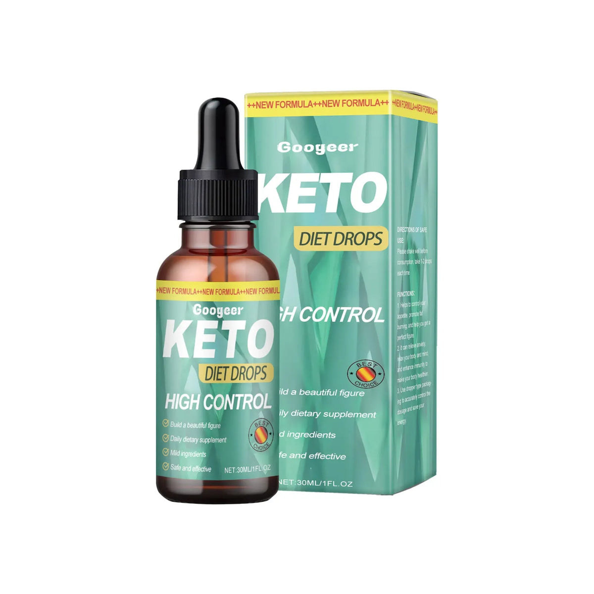 Googe Diet Drops body treatment 30ml care drops for universal skin type body care kit