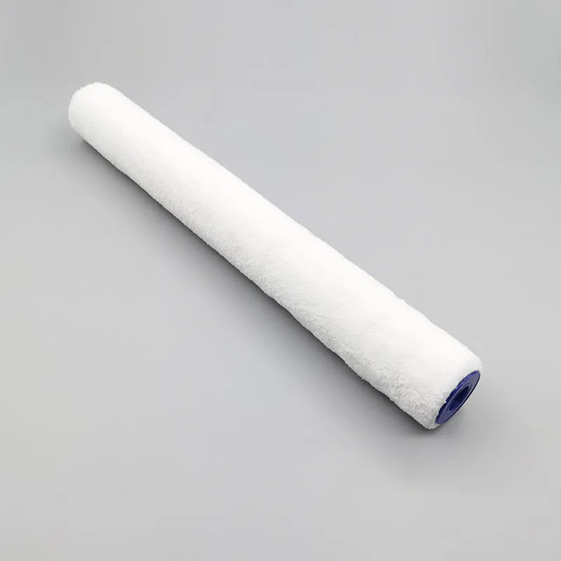 18-inch paint roller kit with short, medium, and long hair brush heads on an engineering plastics handle