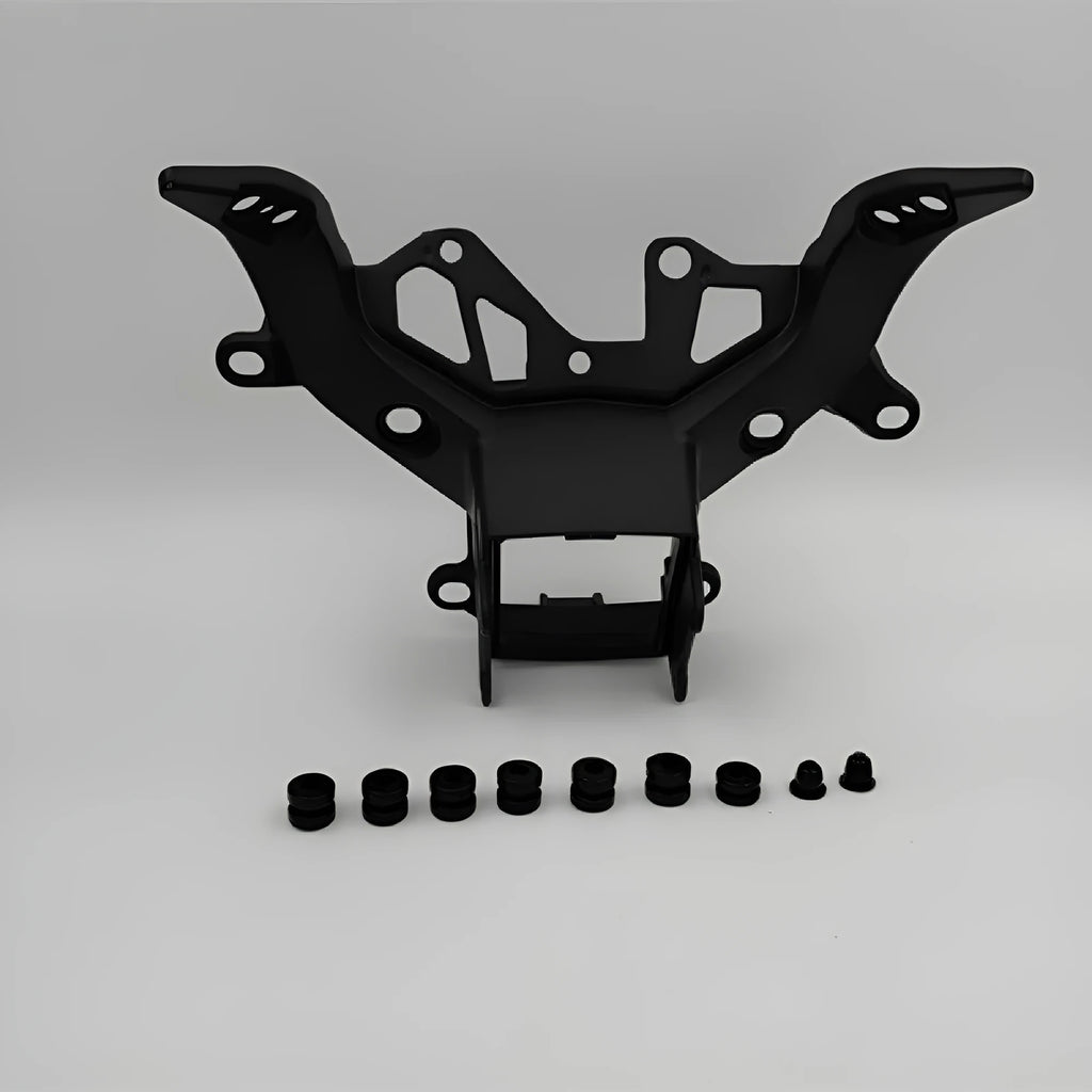 Black heavy aluminium headlight bracket for BMW S1000RR 09-18