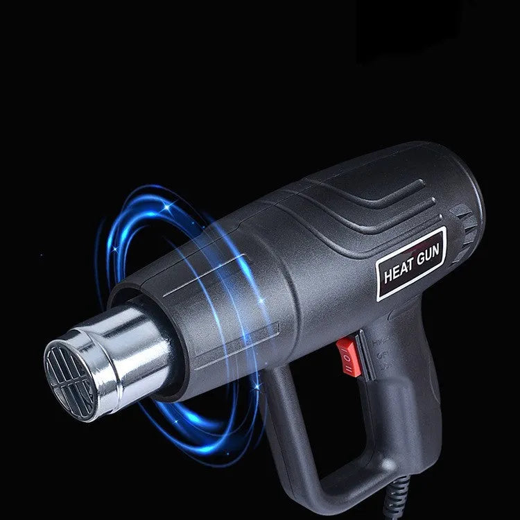 2000W industrial hot air tool with anti-slip thermal insulation shell and grid air outlet design