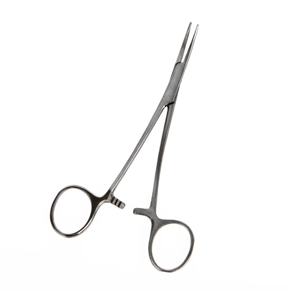 12.5cm stainless steel pet grooming plucking pliers for dogs and cats, compact manual coat care tool