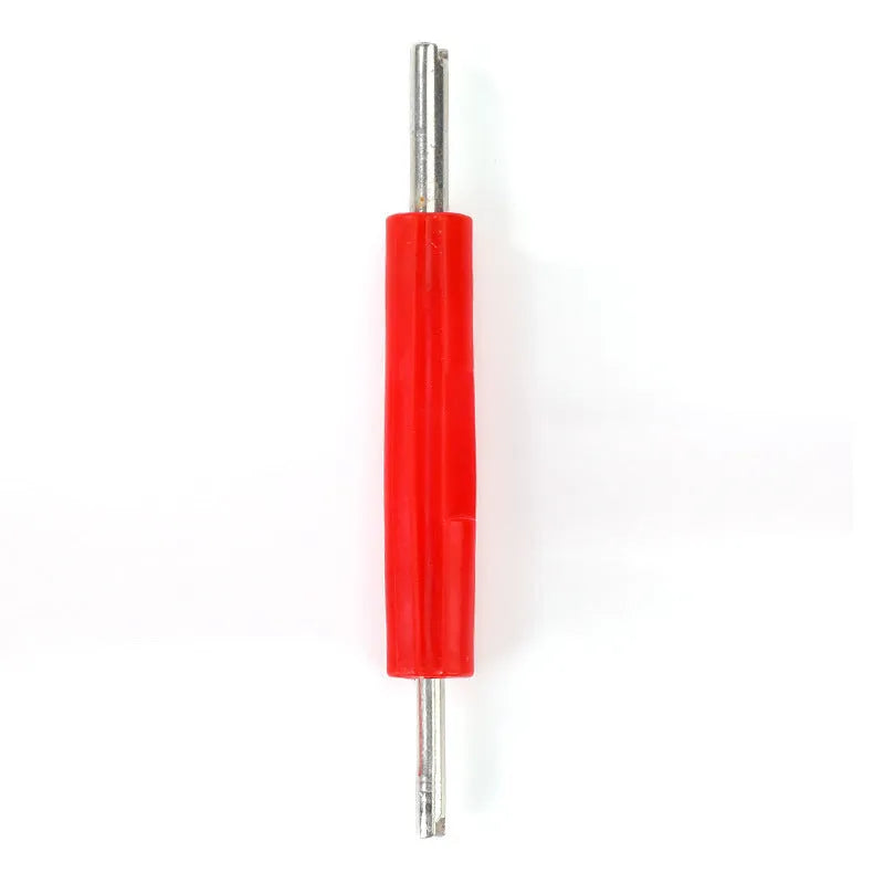 Single-head aluminium alloy twist valve wrench in one of three colour styles.