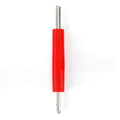 Single-head aluminium alloy twist valve wrench in one of three colour styles.