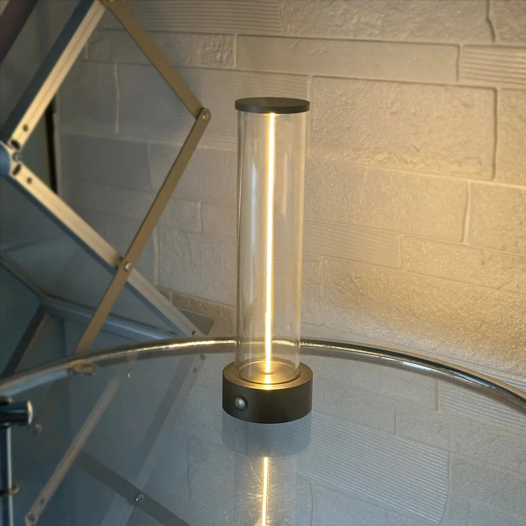 Slender rectangular USB-powered LED night light strip with magnetic base, dimensions 53mm by 234mm.