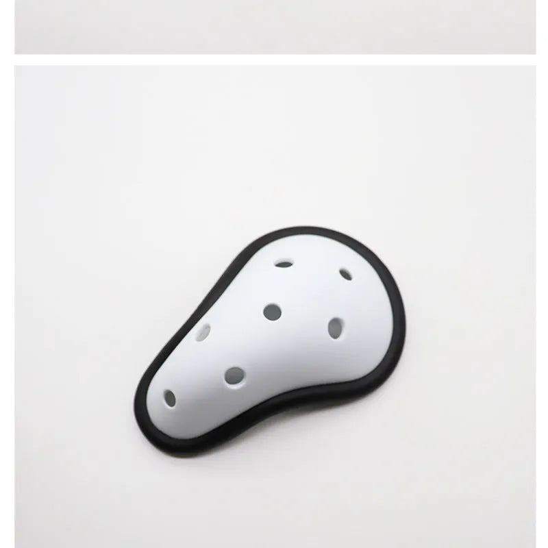 Rubber sports genital protector for adult or child, used in hockey rugby boxing Sanda