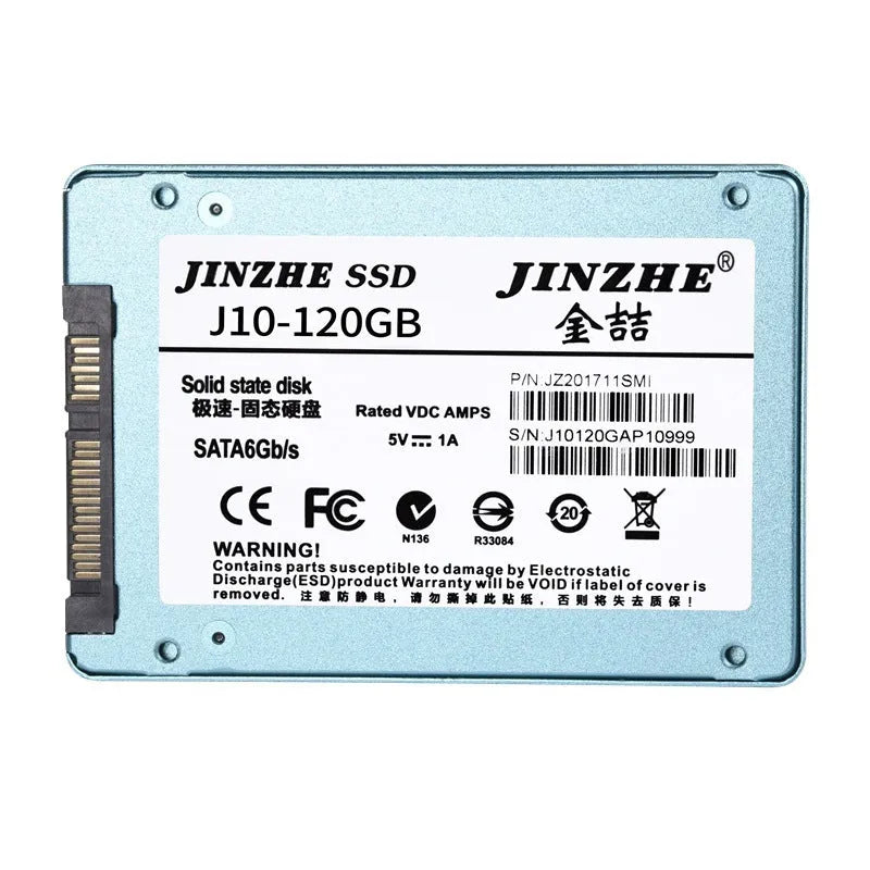 2.5 inch SATA3 solid state drive with 7mm thickness, available in 60GB to 512GB capacities for desktop and laptop