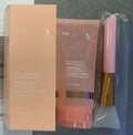 Collagen night face mask in 75ml bottle with application brush for evening skincare