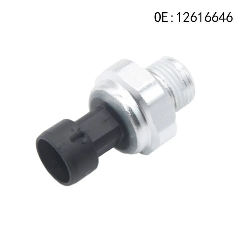 Silver metal fuel pressure sensor for GM vehicles with part numbers 12616646 12677836 D1846A