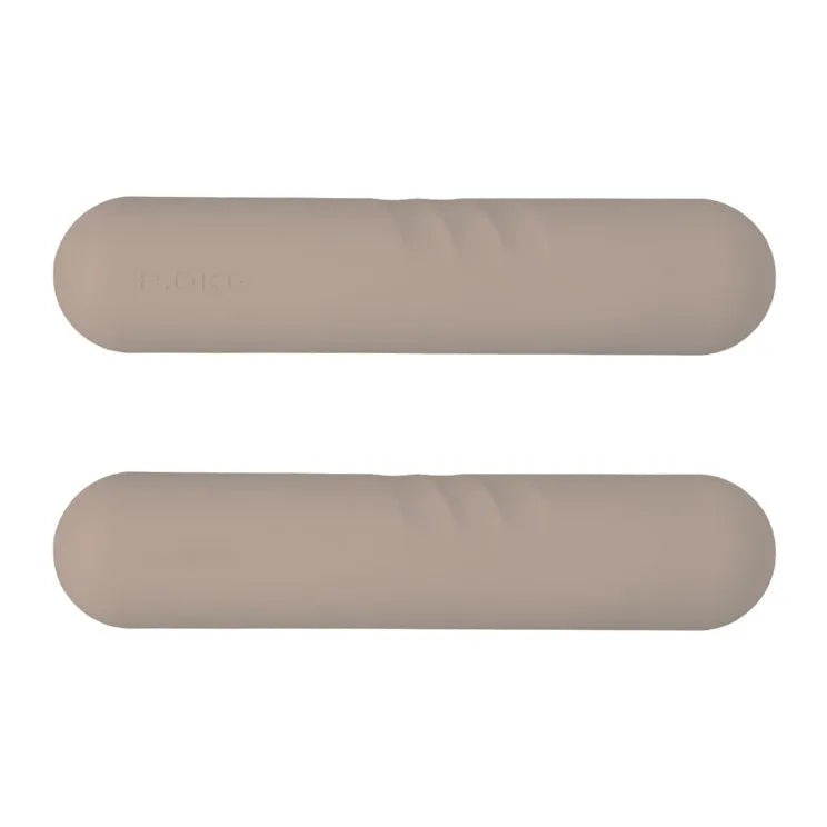 Hand-drawn silicone-grip dumbbell stick in various colours and weights for fitness training.