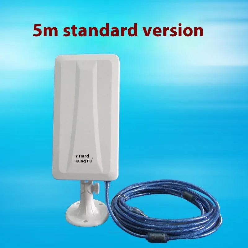 White USB wireless network card with plug-and-play connectivity for computers