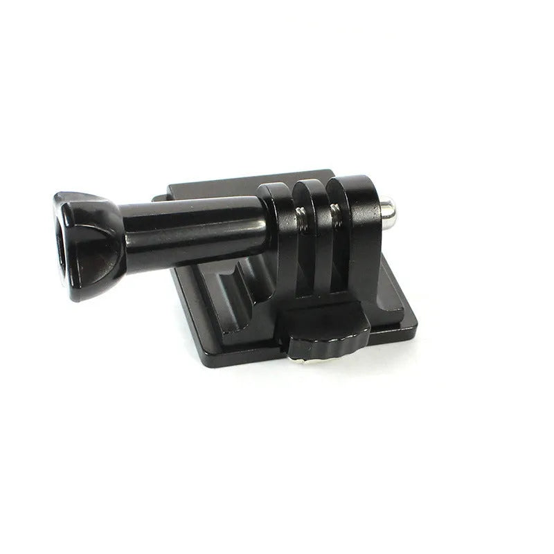 Black aluminium alloy helmet holder extension rod with quick-release bracket for GoPro 3 and GoPro 4 cameras