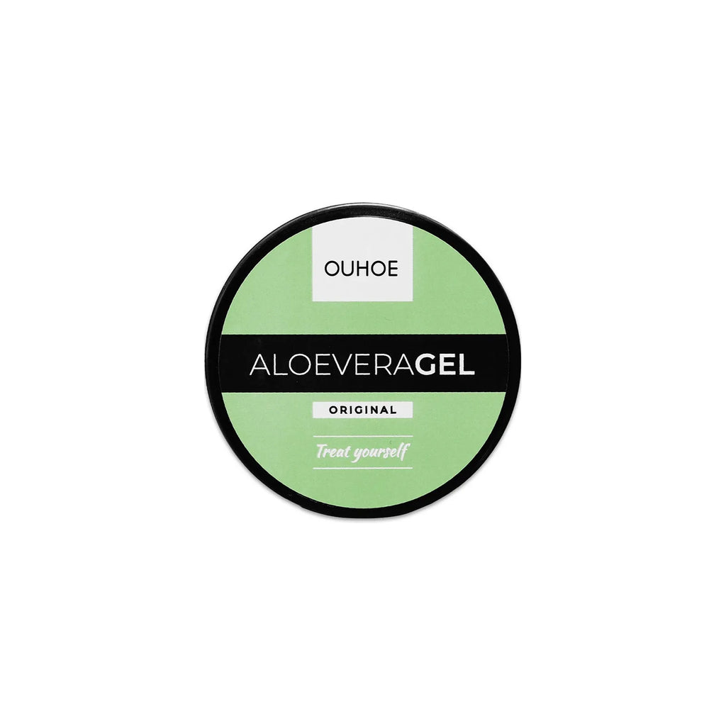Tanning Cream and Aloe Vera Gel set in packaging for natural bronzing and after sun repair.