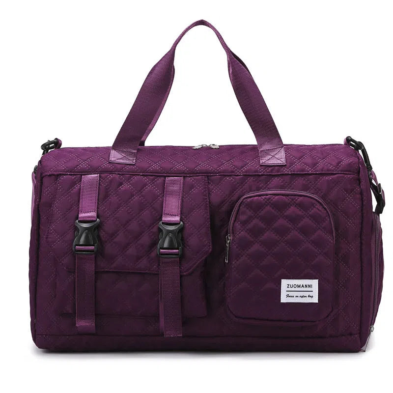 Unisex handheld travel bag in Oxford cloth with polyester lining, 20-35 litre capacity, shown in a listed colour