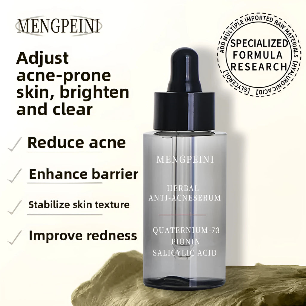 Anti-acne facial essence 30ml box set for closed acne care on neutral skin, English version