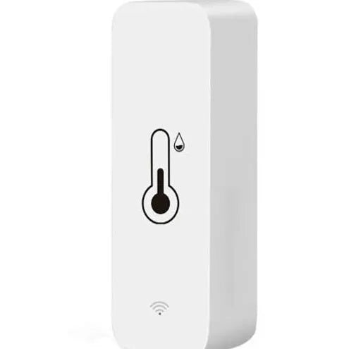 WiFi Zigbee temperature humidity sensor with ABS plastic housing, 72x25x20mm dimensions