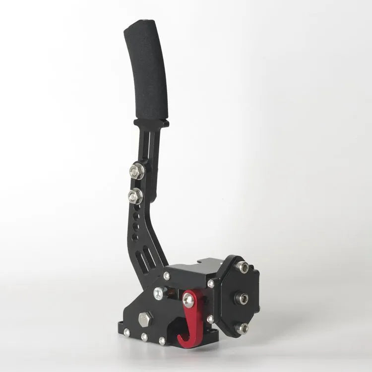PC linear handbrake single lever for G29 G923 T150 T300 T500, shown in red, black or blue