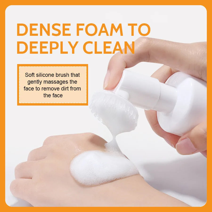 Turmeric facial cleansing pad kit with 30 pads, ginger soap bar, and cleansing mousse components