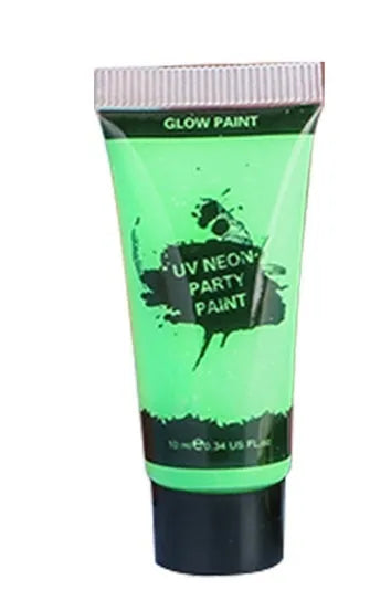 25ml bottle of neon face and body paint in non-toxic gouache formula