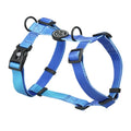 Gradient colour pet chest strap for dogs in polyester with S M L sizing options