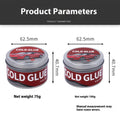 Automobile depression repair cold glue container for car bodywork in 75g and 100g sizes