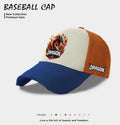 Men's casual baseball cap in beige, black, or blue polyester, one size, for sports and everyday wear