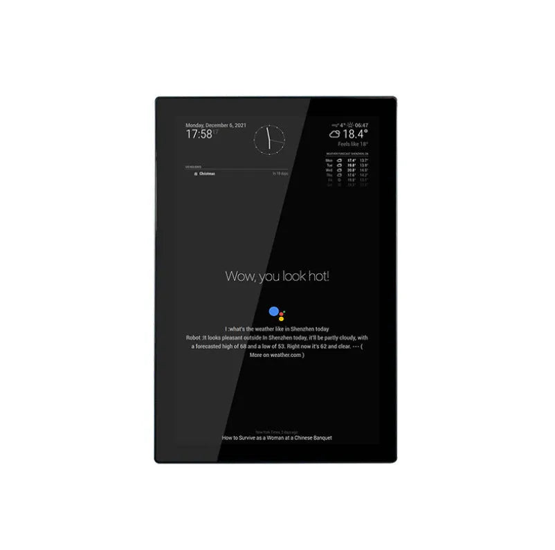 13.3-inch integrated computer voice assistant touch display with Raspberry Pi CM4 control