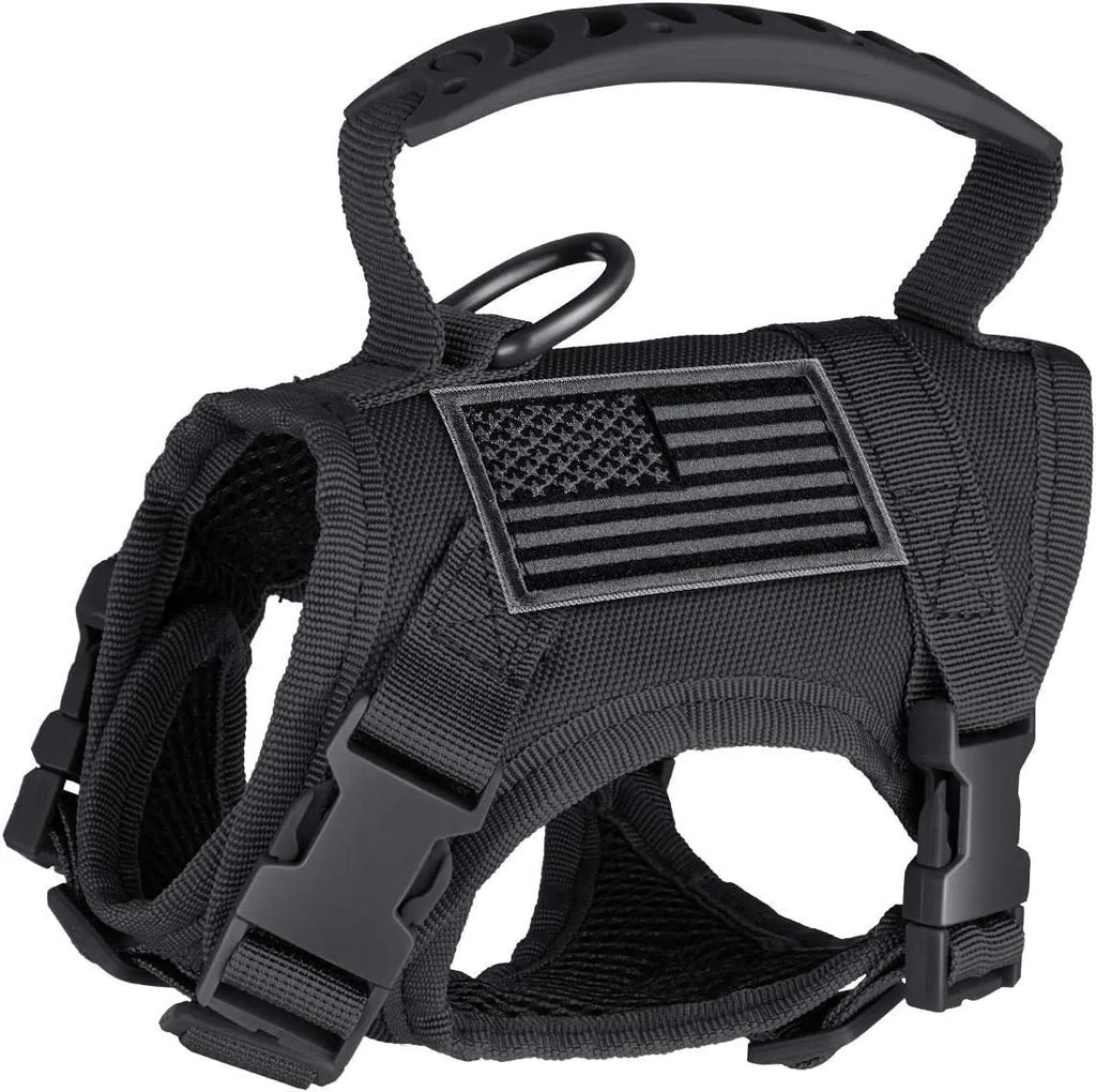 Cat chest strap vest in Oxford cloth with hand holding traction rope, free size, black khaki Army Green