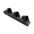 Black ABS plastic car gauge mount with 52mm hole for right-hand drive vehicles