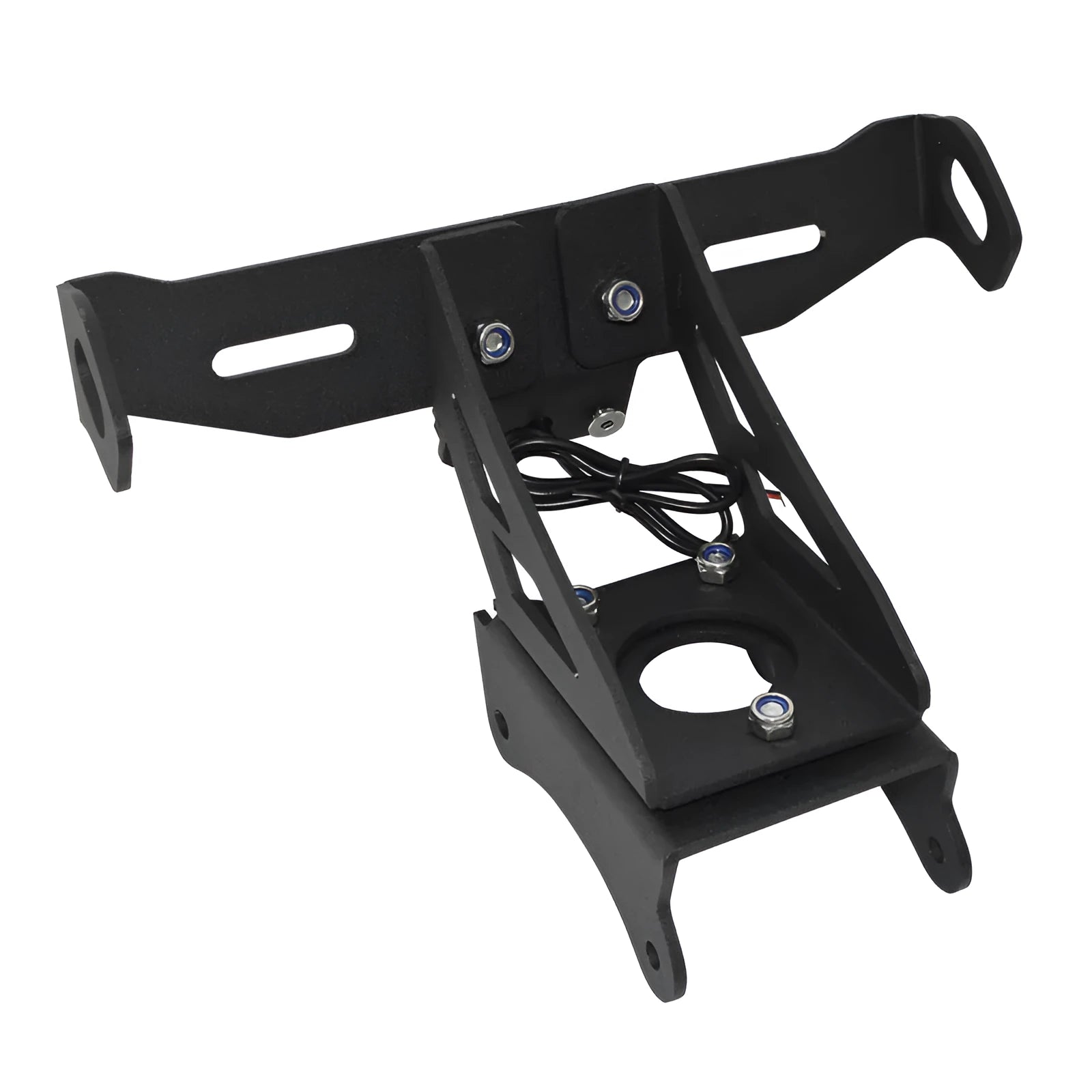 Black aluminium alloy short tail licence plate holder bracket for Honda motorcycles