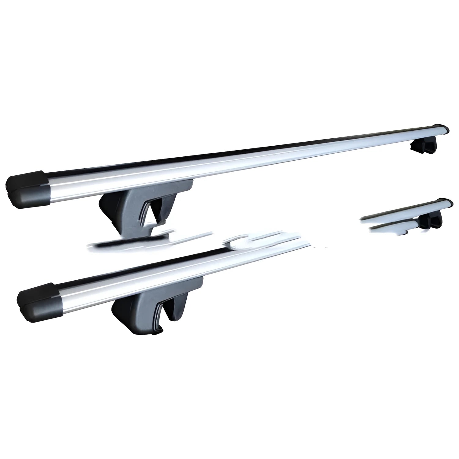 Alloy roof rack crossbars for GM SUV vehicles with 75kg capacity