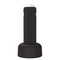 Creative handheld night light with fabric covering on base, emitting warm light