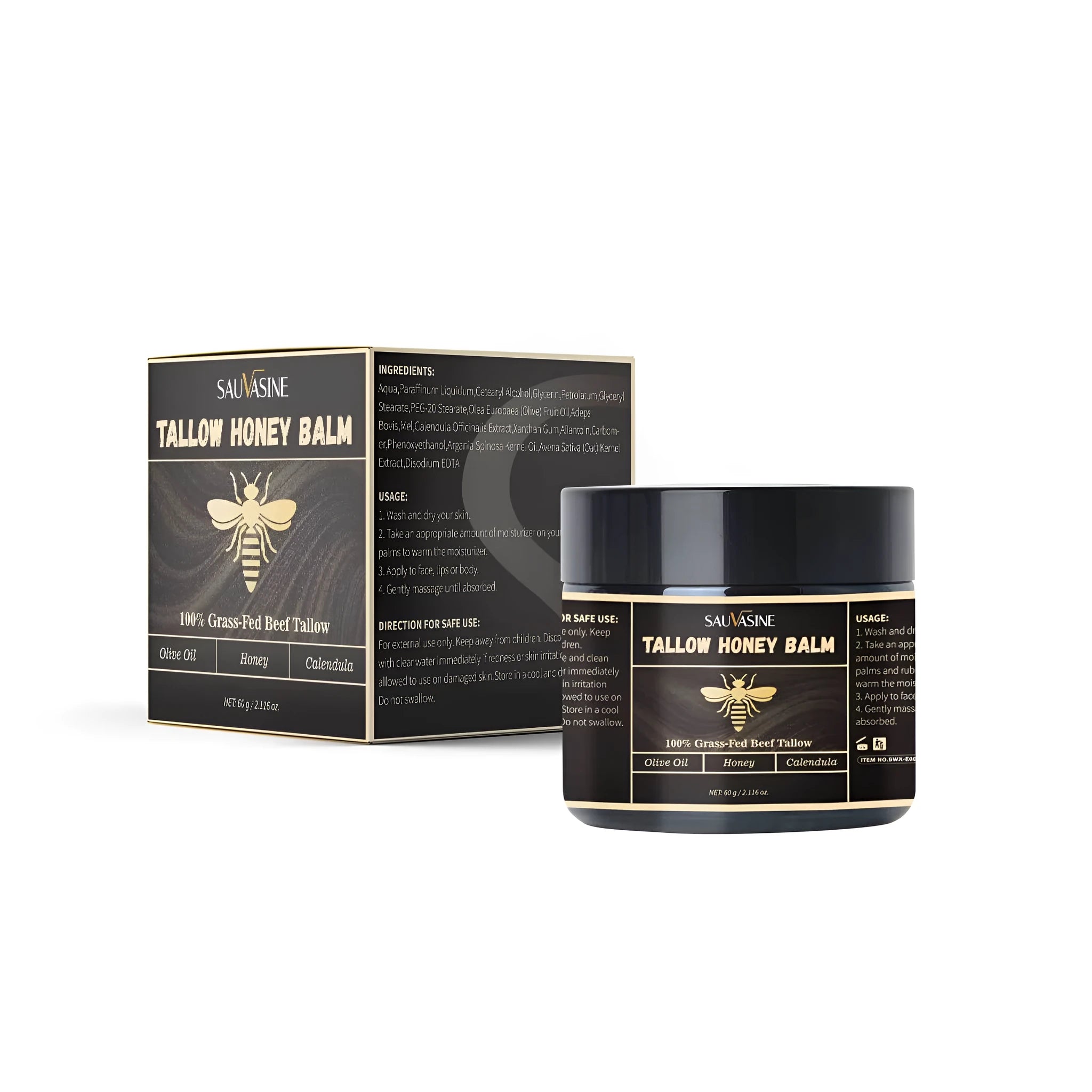Butter Honey Cream 60g jar of honey-infused hand and body moisturiser