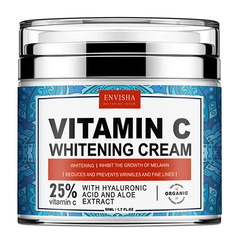 Blue 50g retinol collagen anti-aging cream jar with Vitamin E