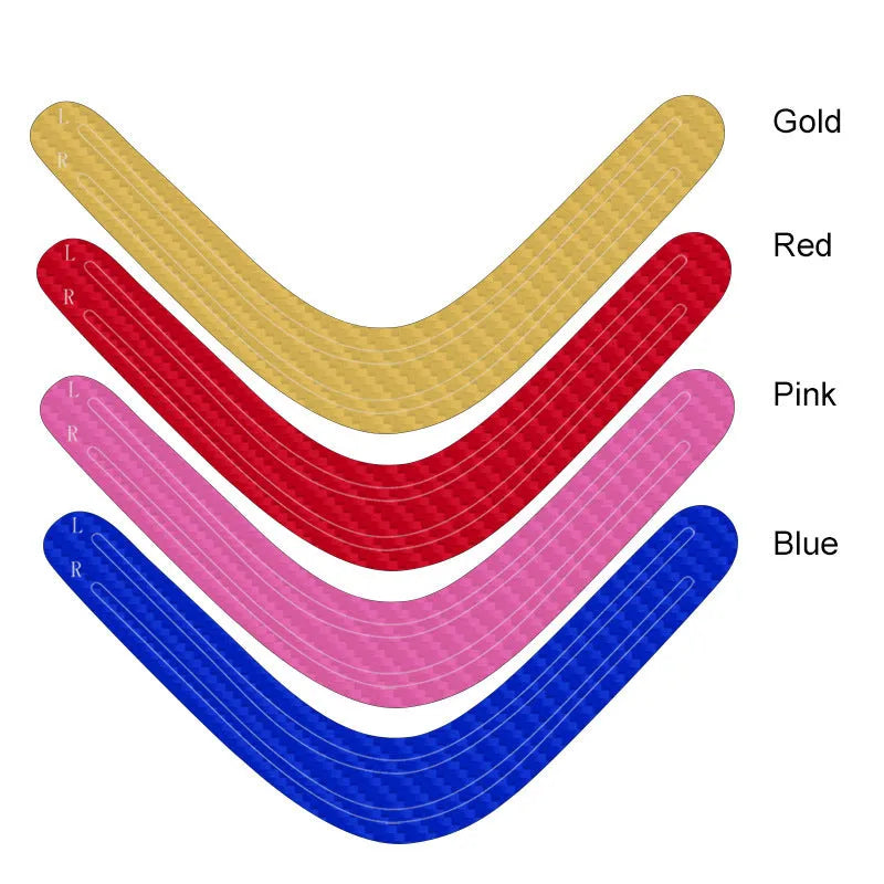 PS5 console light bar film sticker in blue, gold, pink, and red colour options.