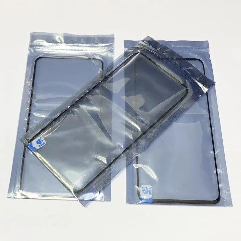 OnePlus 7 Pro glass touch screen replacement with logo and OCA adhesive
