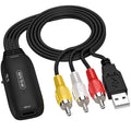 HDMI to AV converter adapter cable with 110cm length for monitor and projector connections