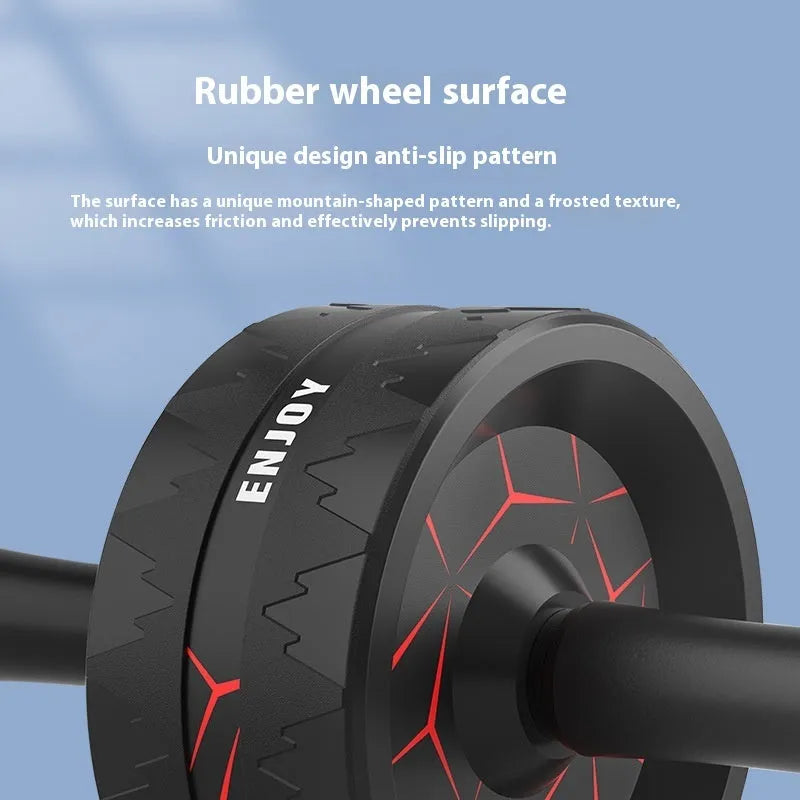 Abdominal exercise wheel in a choice of flame red, flame blue, red and black, or three thorn red colours.