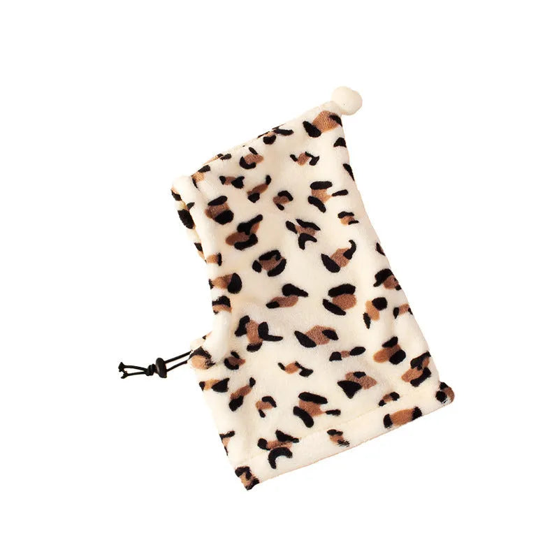Bear-themed rabbit ear pet headgear in cloth material showing colour options
