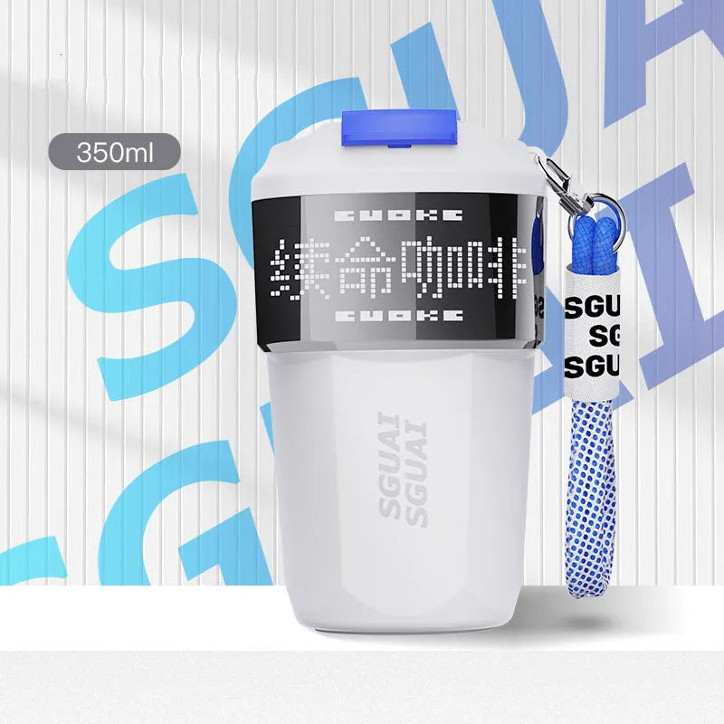 316 stainless steel portable coffee cup with 50mL capacity in Japanese minimalist design